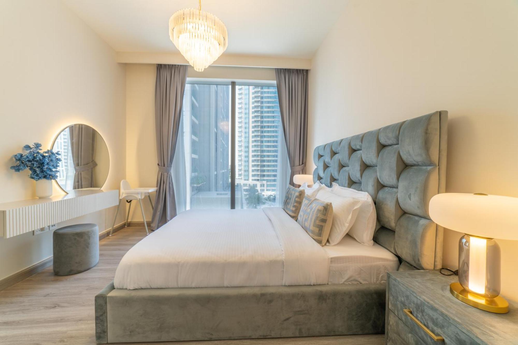 First Class 2Br With Full Dubai Boulevard View Exterior foto