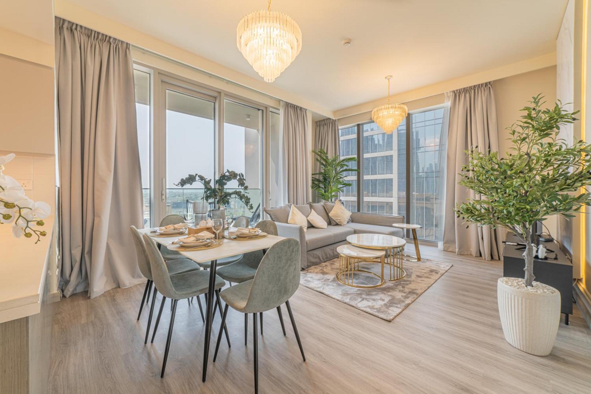 First Class 2Br With Full Dubai Boulevard View Exterior foto